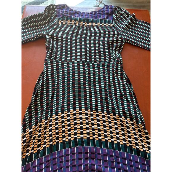 Maeve Gianni Tunic Dress US 6 Geometric Print Boho Anthropologie - Picture 8 of 8